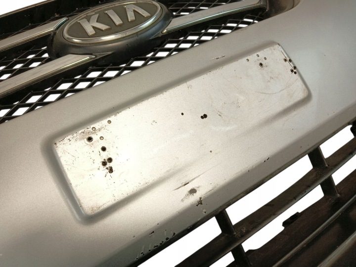 Бампер передний KIA Carens III (2006-2011) код краски 7S, фото 4