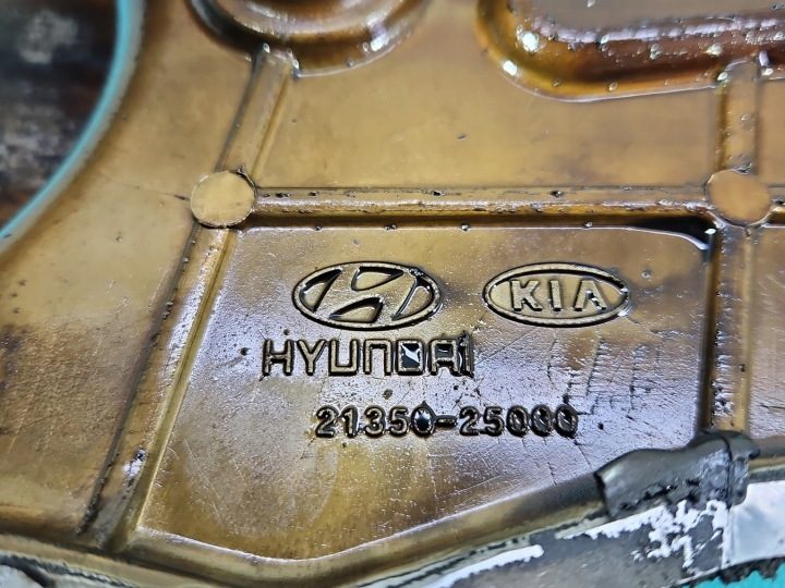 КРЫШКА ГРМ HYUNDAI SONATA V NF 2.4 16V (G4KG), фото 4