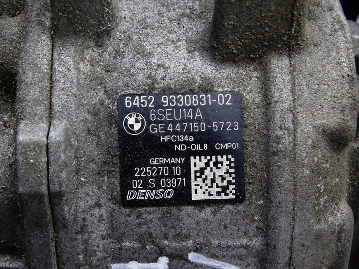 КОМПРЕССОР КОНДИЦИОНЕРА BMW F20 F30 F36 2.0D N47 9330831, фото 5