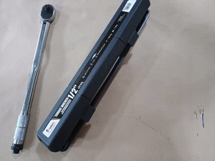 УЦЕНКА Ключ динамометрический 1/2" 28-210Nm REDATS Хром, фото 5