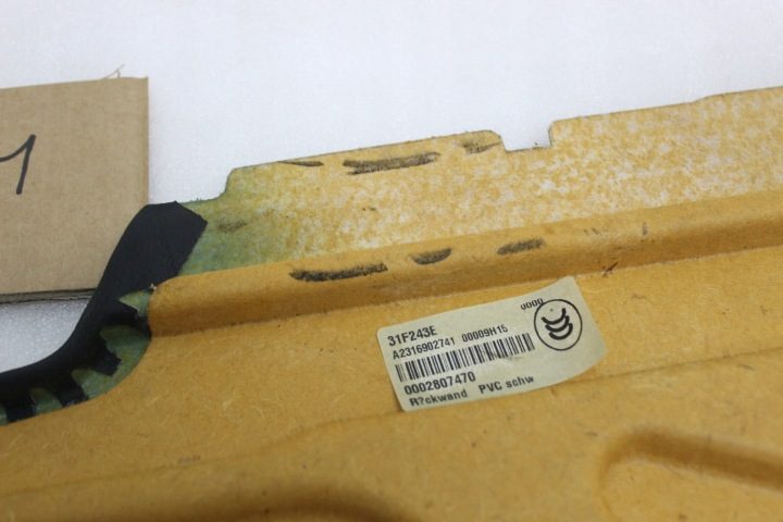 Mercedes-Benz SL R231 A2316902741 Z сзади Полка задняя багажника, фото 13