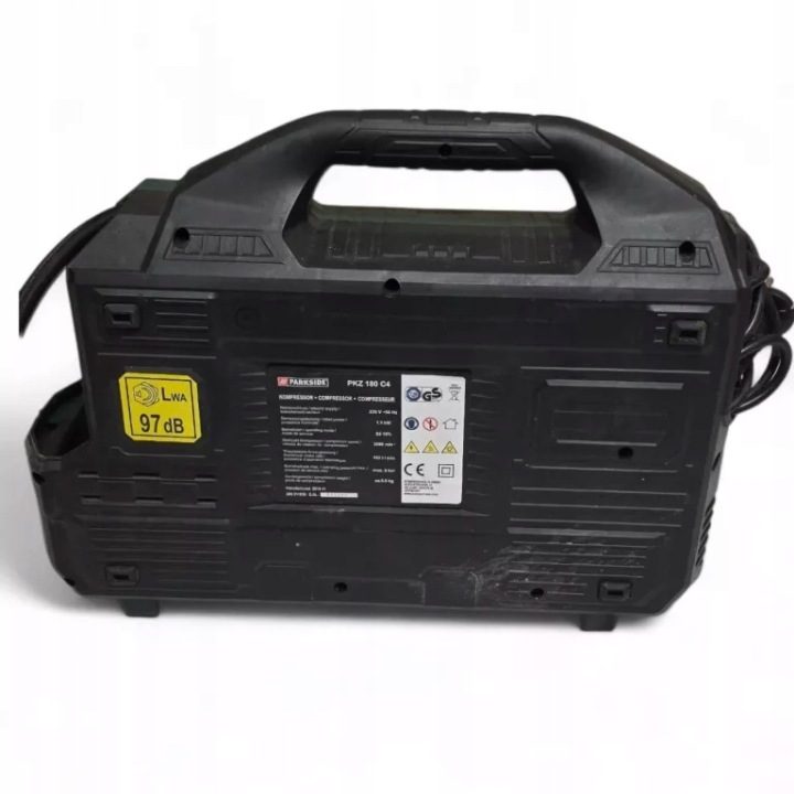 PARKSIDE PKZ 180 C4 ПЕРЕНОСНОЙ КОМПРЕССОР БЕЗМАСЛЯНЫЙ О МОЩНОСТИ 1100W, фото 4