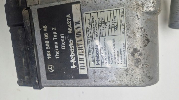 Webasto SAM печка Thermo Top дизель MERCEDES-BENZ КЛАСС А W168 1685000698, фото 4