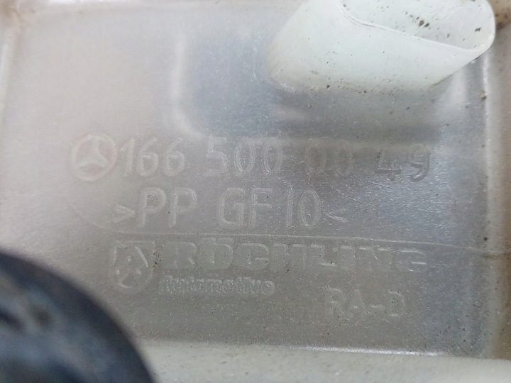 РАСШИРИТЕЛЬНЫЙ БАЧОК ВОДЫ MERCEDES ML W166 A1665000049, фото 4