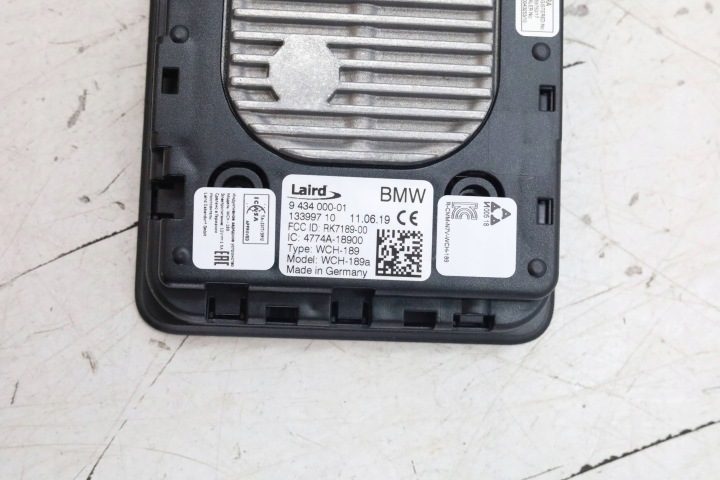 БЕСПРОВОДНАЯ ЗАРЯДКА ПЕРЕДНЯЯ BMW X3 G01 X4 G02 9434000, фото 3