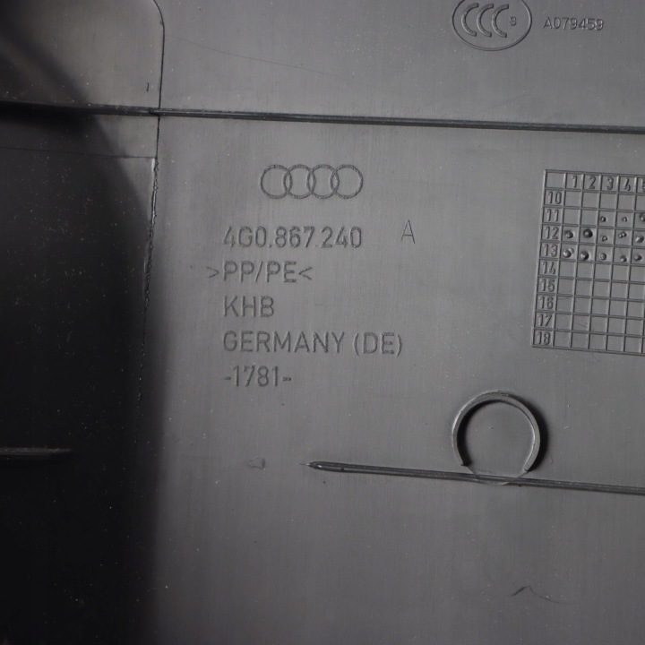 Audi RS6 C7 Накладка стойки B Правая 4G0867240A, фото 11