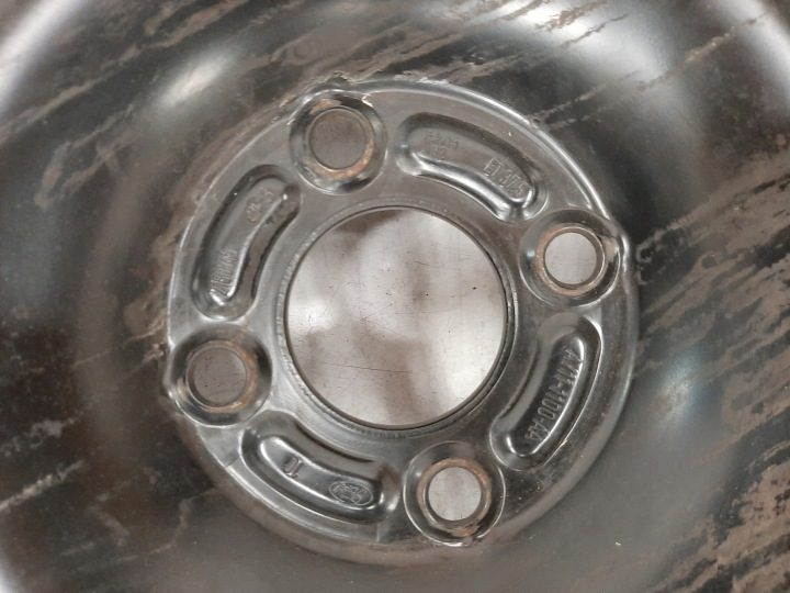 Штампованный диск Ford OE 4x108 6J et37,5 6.0" x 15" 4x108 ET 37,5, фото 4