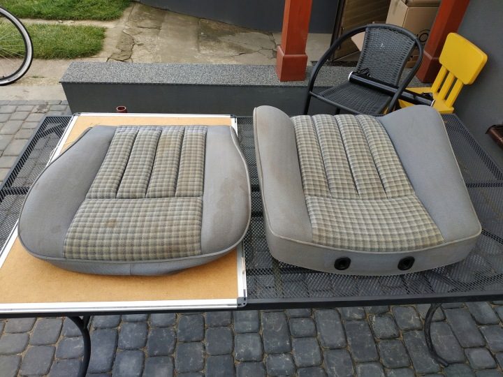 Ткань сиденье переднее правое обивка Mercedes 124 W124, фото 7