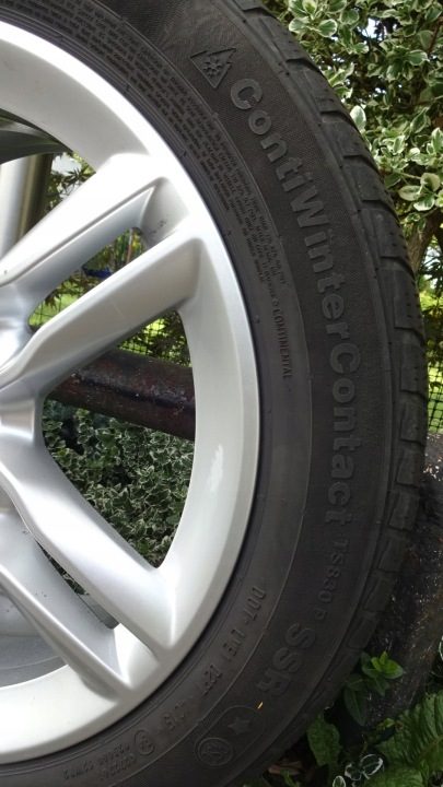 Колеса зимние 17'' 5x112 BMW 205/55R17 ET54 TPMS литые диски, фото 10