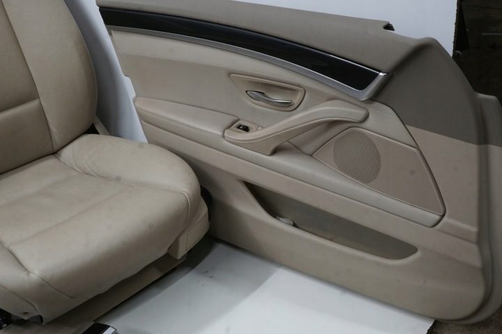 BMW 5 F10 сиденья диван обшивки кожа с подогревом, фото 14
