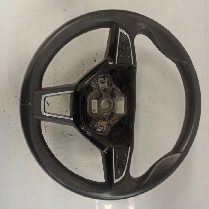 SKODA OCTAVIA III РЕСТАЙЛИНГ РУЛЬ КОЖА МУЛЬТИФУНКЦИОНАЛЬНАЯ 5E0419091BQ, фото 1