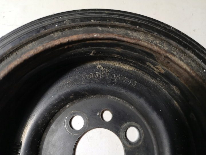 ШКИВ ВАЛА VW PASSAT B6 2.0 TDI 03G105245, фото 5