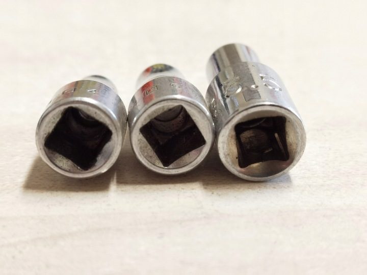 Насадки 1/4" 6-kątne WURTH FORCH 4, 5, 5.5 мм, фото 3