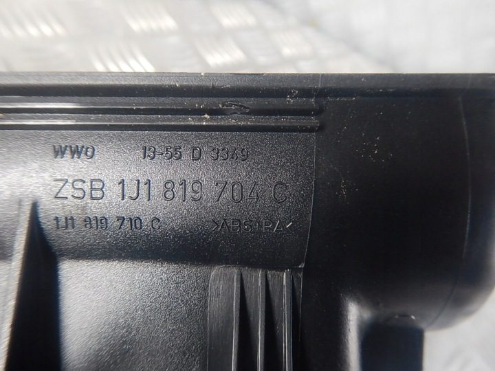 VW GOLF IV ДЕФЛЕКТОР ОБДУВА ВЕНТИЛЯЦИИ 1J1819704C ОРИГИНАЛ, фото 3