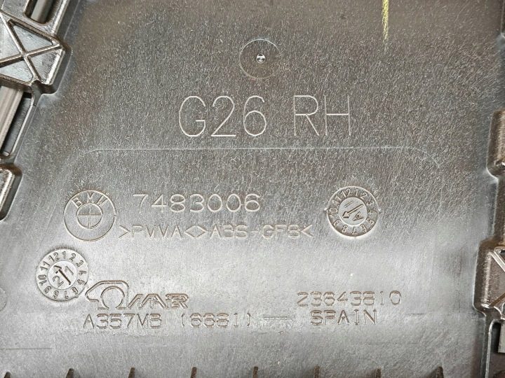 ОРИГИНАЛЬНАЯ НАКЛАДКА ДВЕРИ ВЕРТИКАЛЬНАЯ ПРАВАЯ BMW G26 7483006 27 л.с.!, фото 7