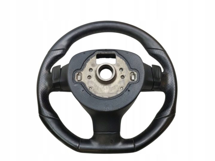 РУЛЬ КОЖА КОЖАНАЯ R-LINE ПОДУШКА БЕЗОПАСНОСТИ VW TIGUAN I 5N 1K0419091G, фото 5