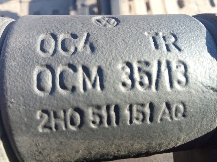 РЕССОРА 3 ЛИСТА ОРИГИНАЛ 2H0511151AQ 2013 г., фото 3