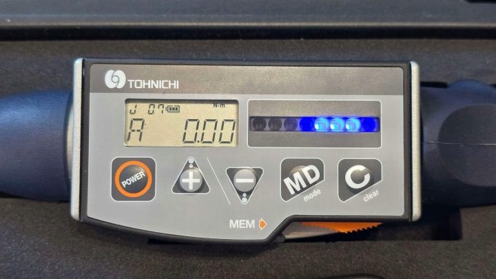 Цифровой ключ динамометрический Tohnichi Модель CEM20N3X10D-G, фото 5