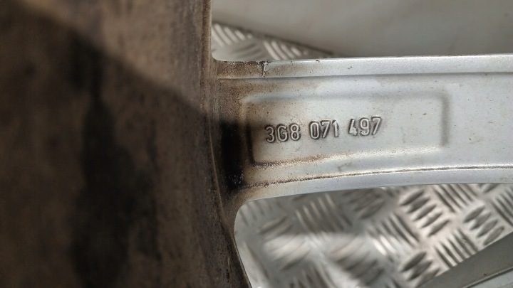 Литой диск Volkswagen OE 3G8071497 7.0" x 17" 5x112 ET 38, фото 13