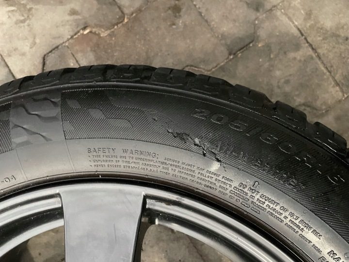 ЛИТЫЕ ДИСКИ КОЛЕСА ШИНЫ ЗИМНИЕ 205/60/16 OPEL ASTRA J IV 15 г., фото 12