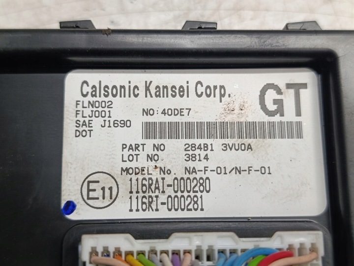 NISSAN NOTE II E12 12-16 1.5 DCI Блок комфорта 284B1 3VU0A, фото 3