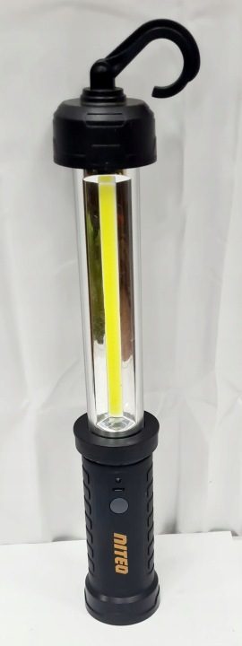 Фонарик гаражный магнит и крюк LED USB 5W черный, фото 1