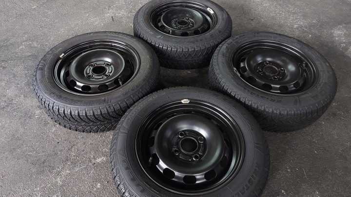 Колеса зимние 14 Ford Fiesta MK6 Mk7 Fusion 4x108 ET37,5 175/65r14 7mm/6,8, фото 3