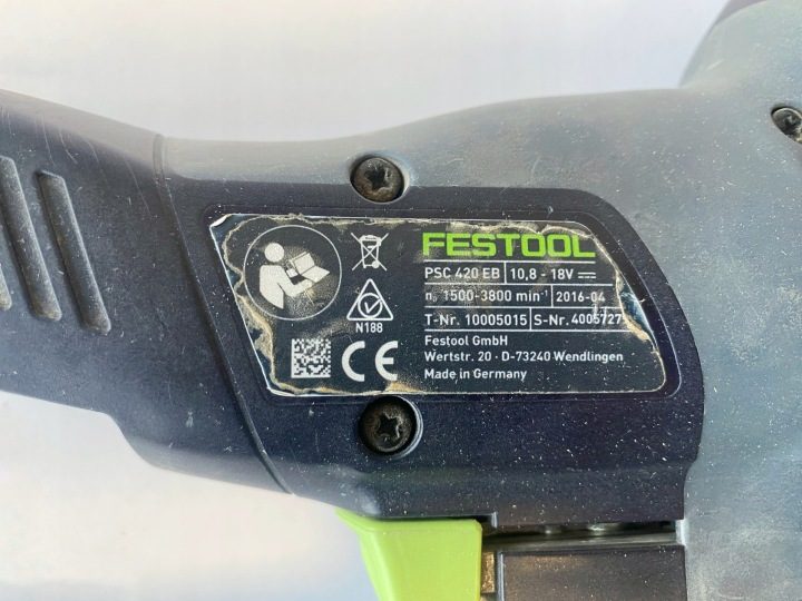 ДРЕЛЬ-ШУРУПОВЕРТ FESTOOL T 18+3 BASIC 18V, фото 13