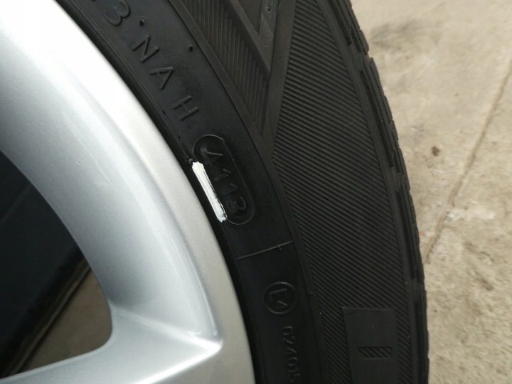 4X КОЛЕСА ДИСКИ ШИНЫ VW TIGUAN 5N0601025R 2013/2020R, фото 8