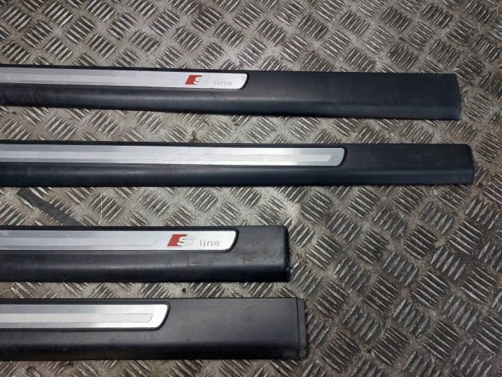 Накладка порога внутренняя комплект Audi A6 C6 4F0853376E 4F0853375E, фото 3