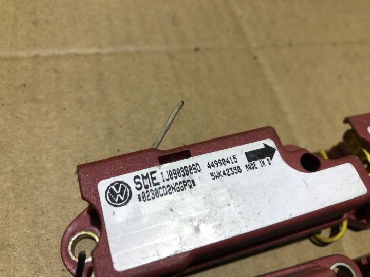Модуль подушек датчик удара VW 1J0909606D, фото 2