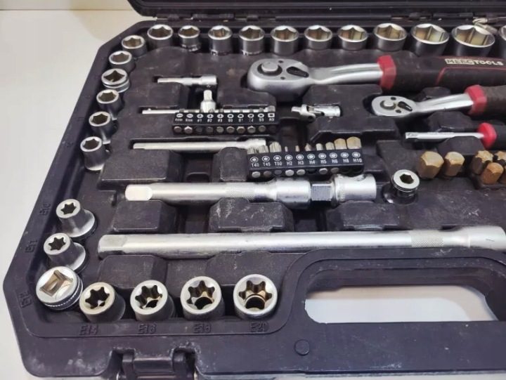 КОМПЛЕКТ ТОРЦЕВЫХ ГОЛОВОК 80 ЭЛЕМЕНТОВ MEEC TOOLS, фото 3