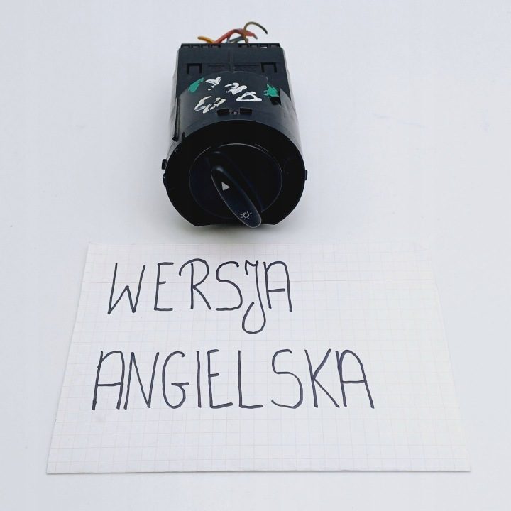 ВЫКЛЮЧАТЕЛЬ ПЕРЕКЛЮЧАТЕЛЬ СВЕТА AUDI A3 8L 8L2941531E NR161 АНГЛИЯ, фото 1