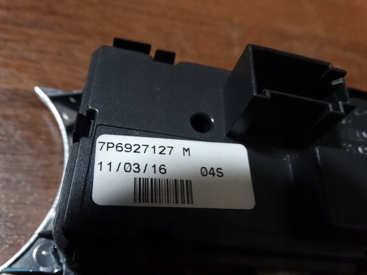 Переключатель многофункциональный Volkswagen OE 7P6927127M, фото 3