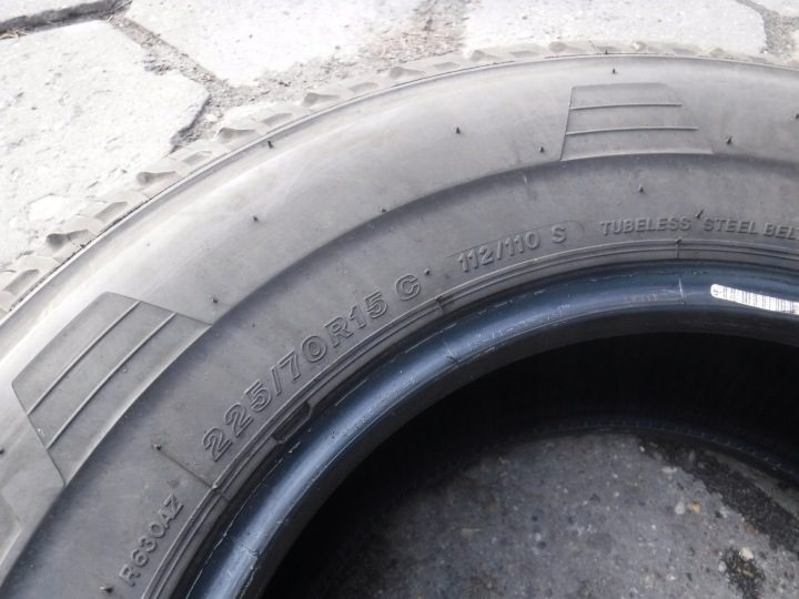 2× Шина летняя Bridgestone Duravis R630 225/70R15 112 S, фото 3