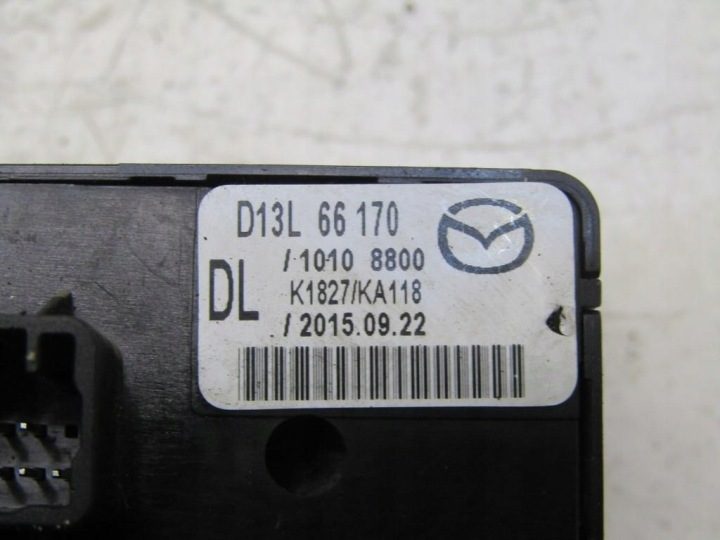Переключатель панель регулировка света Mazda 2 DJ D13L66170, фото 3