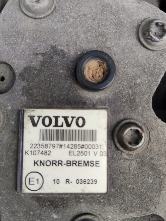 КЛАПАН ОСУШИТЕЛЬ ВОЗДУХА VOLVO FH4 EL2501 K107482 22358797, фото 2