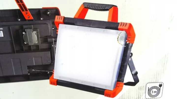 ПРОЖЕКТОР ФАРА ПЕРЕНОСНАЯ LED 80W 9200LM КОМПЛ., фото 2