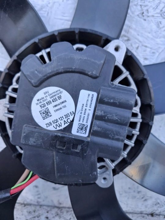 Audi VW Skoda Seat ВЕНТИЛЯТОР ОРИГИНАЛ, фото 3
