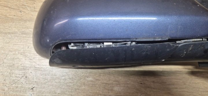 ЗЕРКАЛО 7 ПИН ПРАВОЕ DUŻE AUDI A6 C5 ЕВРОПА РЕСТАЙЛИНГ LZ9W, фото 3