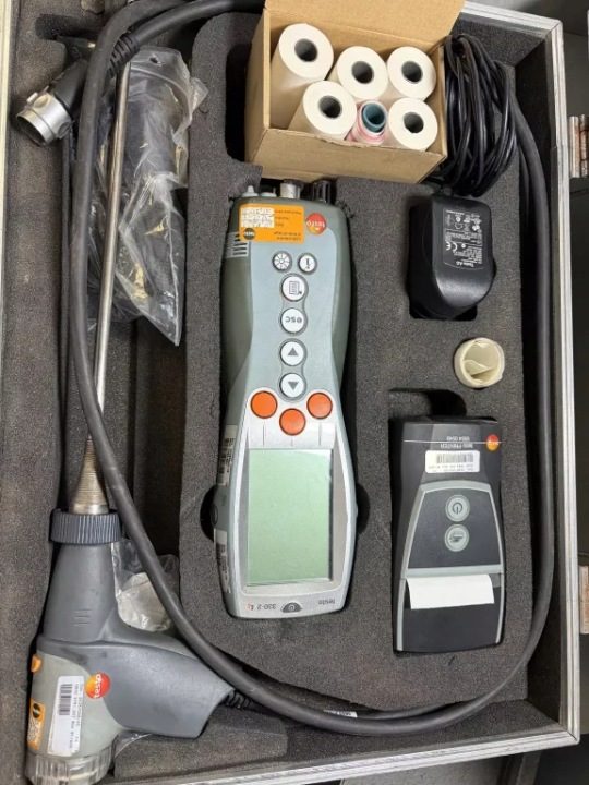 ANALIZATOR ВЫХЛОПНЫХ ГАЗОВ TESTO 327-1 + ЗОНД + ПРИНТЕР TESTO PRINTER 0554 0549, фото 2