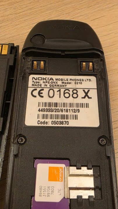 Телефон Komórkowy Nokia 6210 черный, фото 8