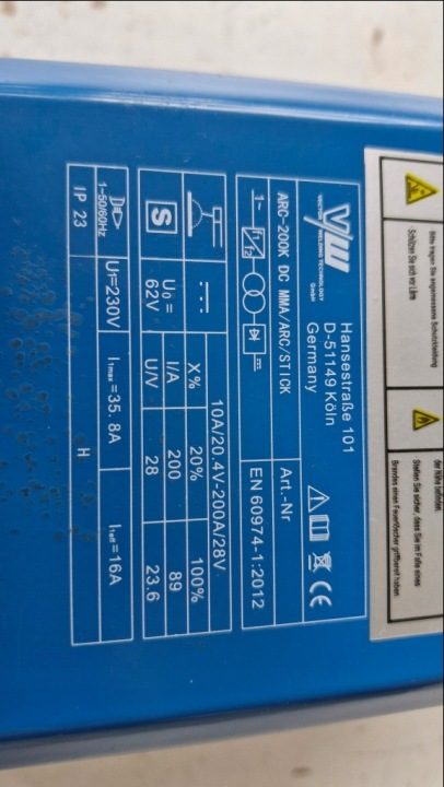 СВАРОЧНЫЙ ИНВЕРТОР VECTOR WELDING ARC 200K GWR, фото 8