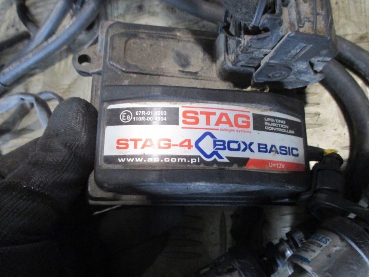 БЛОК УПРАВЛЕНИЯ ИСПАРИТЕЛЬ ТОПЛИВНАЯ РАМПА ПРОВОДКА ГАЗА ГБО STAG-4 Q-БОКС, фото 2