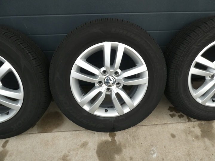 4X КОЛЕСА ДИСКИ ШИНЫ VW TIGUAN 5N0601025R 2013/2020R, фото 5