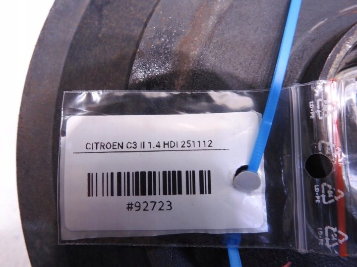 БАРАБАН ТОРМОЗНЫЕ ЗАДНИЕ CITROEN C3 II 1.4 HDI, фото 6