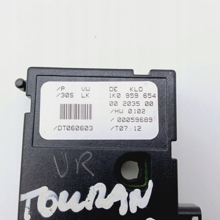 ДАТЧИК УГЛА ПОВОРОТА РУЛЯ VW TOURAN I 1.6 FSI 1K0959654 NR3, фото 2
