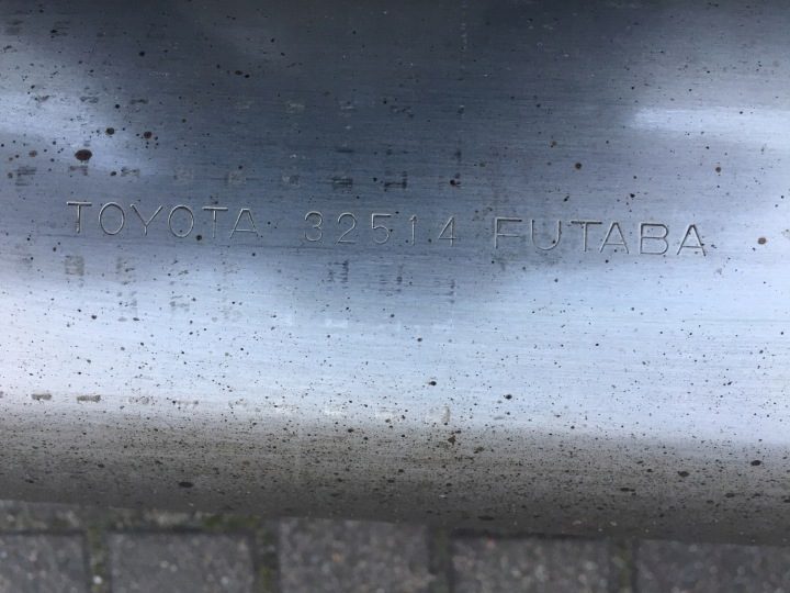 TOYOTA RAV4 V 5 ГЛУШИТЕЛЬ 32514 FUTABA КАТАЛИЗАТОР КОМПЛЕКТ ОРИГИНАЛ, фото 8