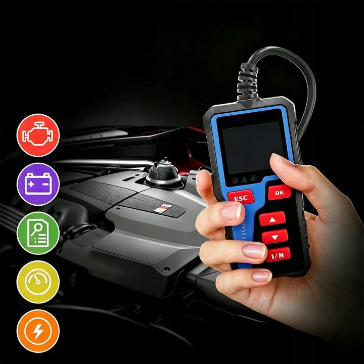 ИНТЕРФЕЙС ДИАГНОСТИЧЕСКИЙ ТЕСТЕР OBD2 ЯЗЫК ПОЛЬСКИЙ СКАНЕР PL МЕНЮ ДОРАБОТАННОЕ, фото 8