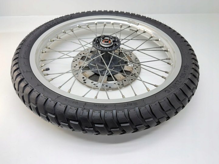KAWASAKI KLE 500 02 г. КОЛЕСО ШИНА ПЕРЕДНЯЯ ДИСК, фото 6